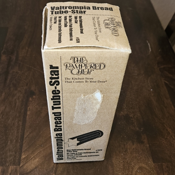 Pampered Chef Star Valtrompia Bread Tube, NIB #1570 - Picture 3 of 6
